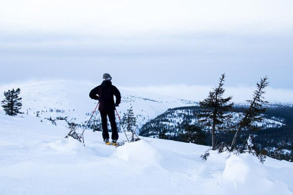 Uusi Vuosi Pyhän Tunturimaisemissa